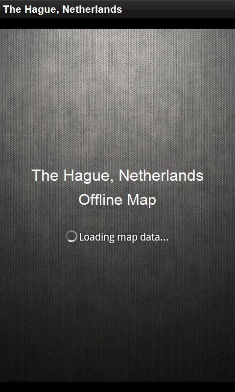 Map The Hague, Netherlands 1.2