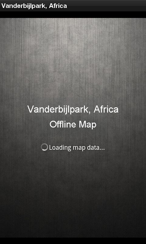 Map Vanderbijlpark, Africa 1.2