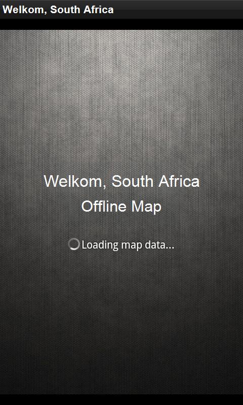 Map Welkom, South Africa 1.2