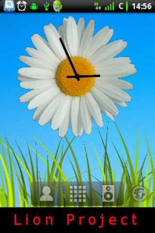 Marguerite Flower clock 1.3
