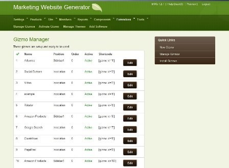 Marketing Website Generator 1.2.1