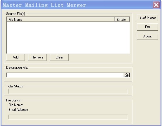 Master Mailing List Merger 1.21