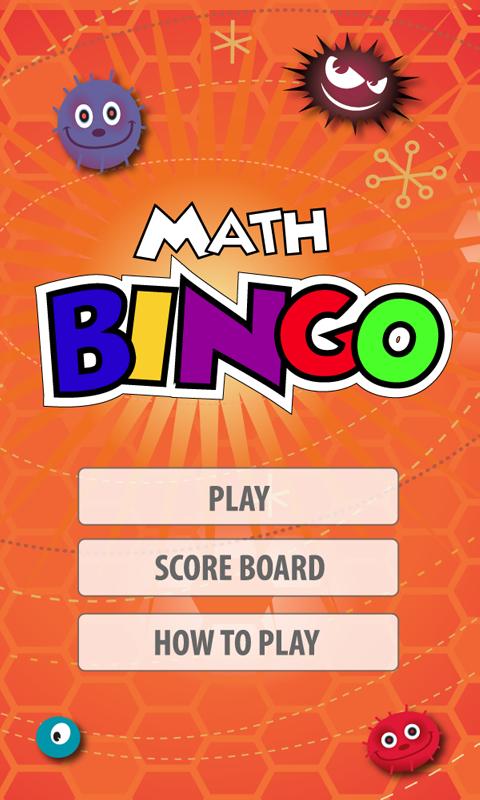 Math BINGO 1.6