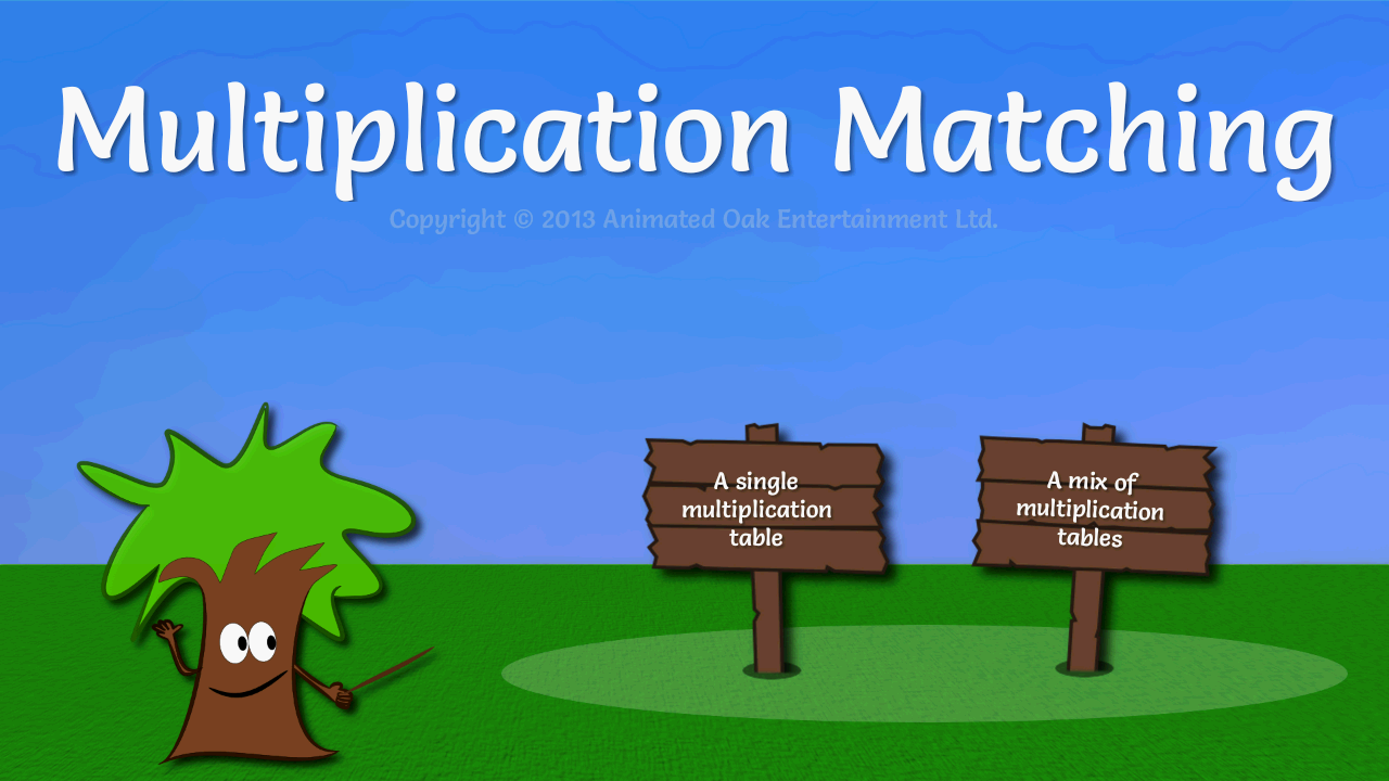 Math Game: Multiplication 1.1