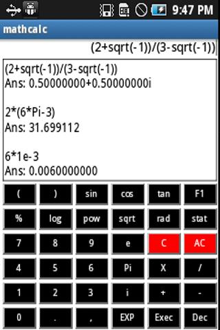 Mathematical Calculator 2.71