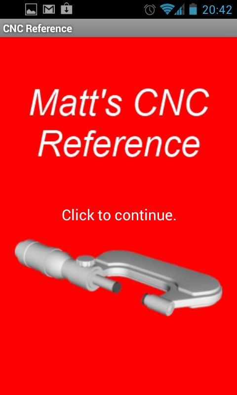 Matt's CNC Reference 3.0