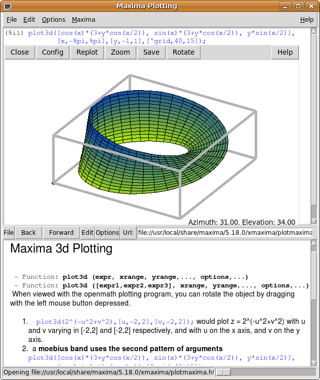 Maxima for Mac and Linux 5.27.0