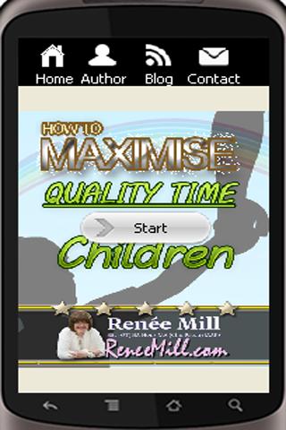 Maximise quality time for kids 1.0