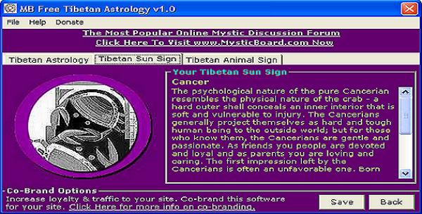 MB Free Tibetan Astrology 1.75