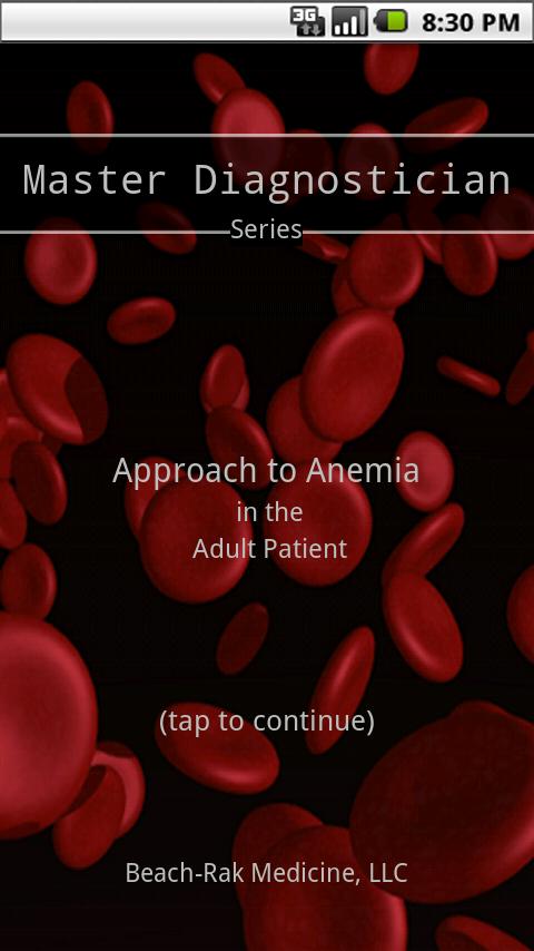 MD Series: Anemia 1.0