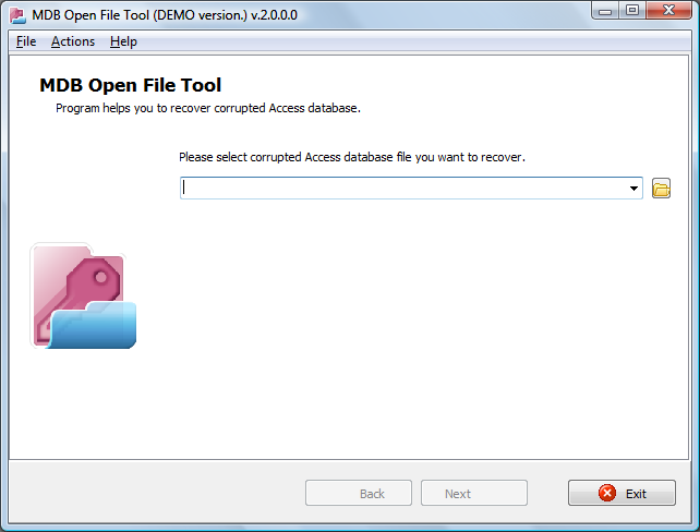 MDB Open File Tool 2.0.3.0