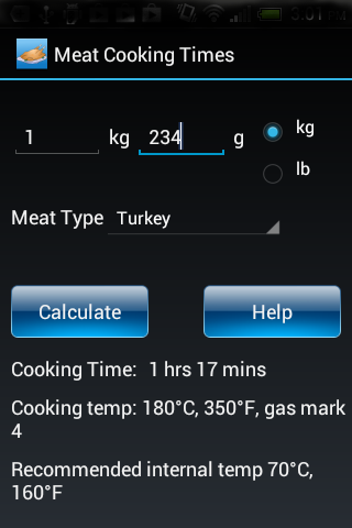 Meat Cooking Times 1.1