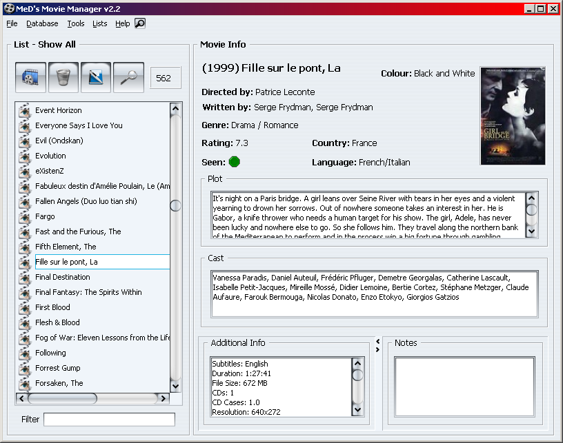 MeD's Movie Manager 2.5.3