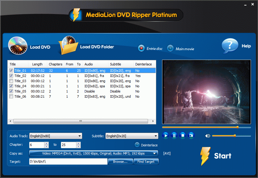 MediaLion DVD Ripper 7.8.6