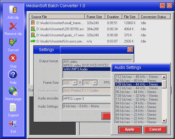 MedianSoft Batch Converter 1.0