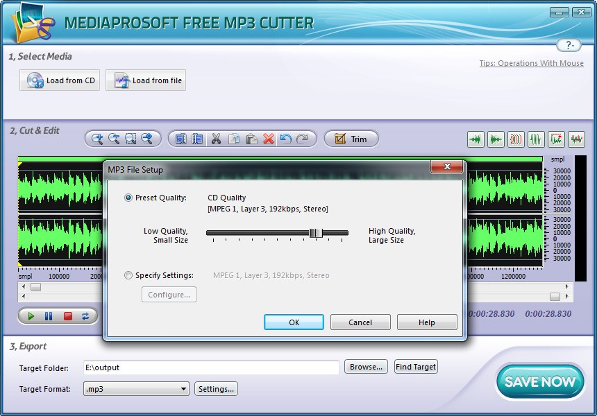 MediaProSoft Free MP3 Cutter 4.0.5
