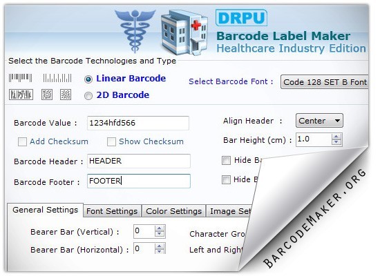 Medical Barcodes Generator 7.3.0.1