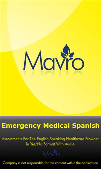 Medical Spanish - Audio (EMSG) 1.0.0.0