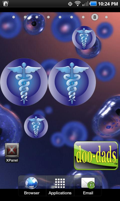 Medical Symbol doo-dad blue 1.0