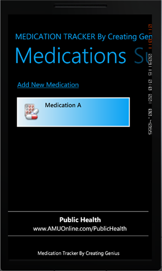 Medication Tracker 1.0.0.0