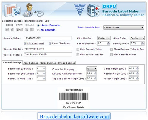 Medicine Barcode Maker 7.3.0.1