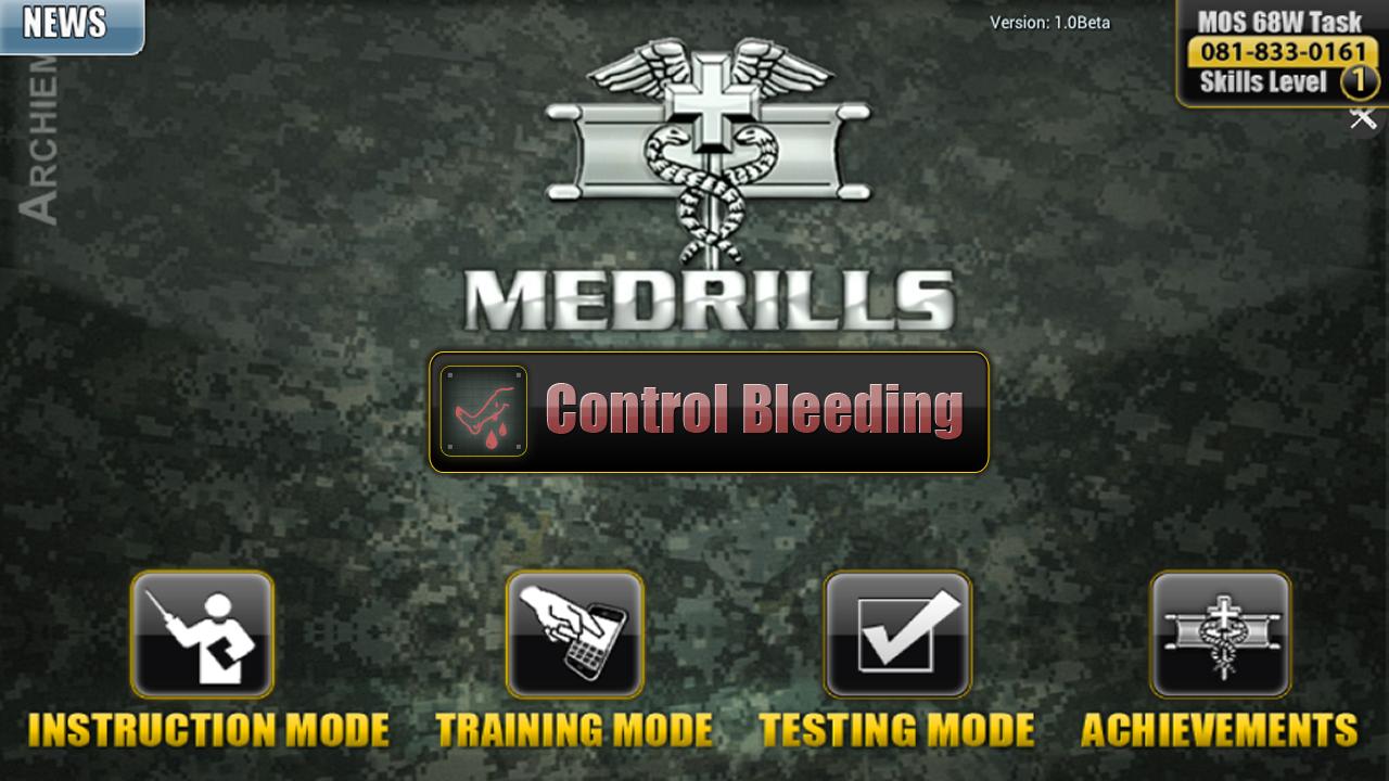 Medrills: Army Control Bleed 1.30e