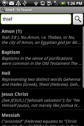 Mega Bible Dictionary 1.12