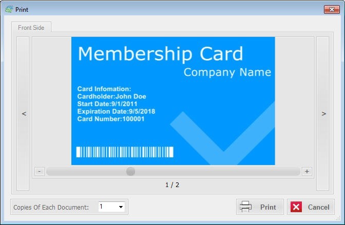 Membership Card Maker 1.0