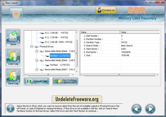 Memory Card Undelete Freeware 5.3.1.2