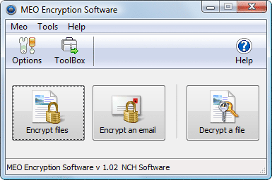 MEO File Encryption Software Pro 2.12