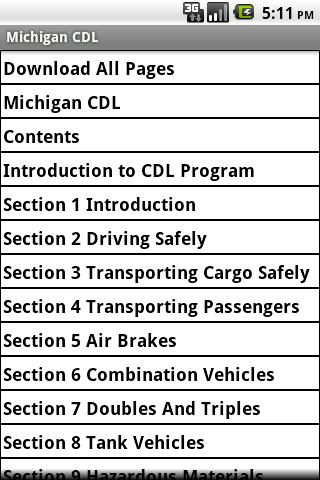 Michigan CDL Manual 4.1