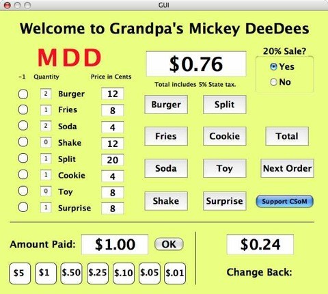 Mickey DeeDees for MAC OS X 2.0.3