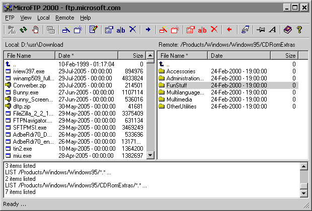 MicroFTP 2000 2.3