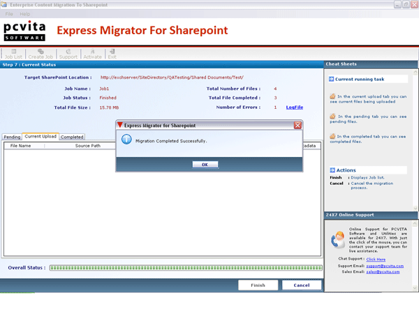 Microsoft SharePoint migration 2.0