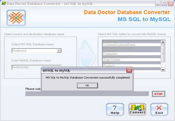 Migrate MSSQL MySQL 2.0.1.5