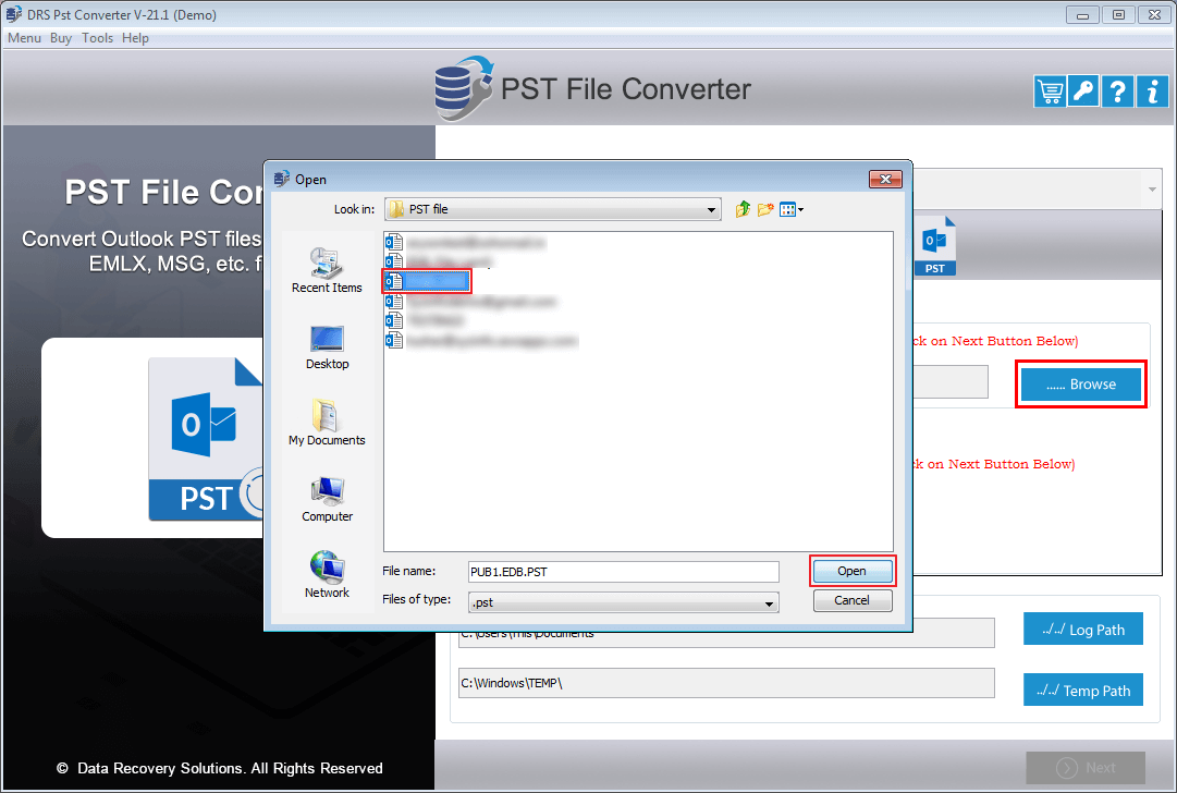 MigrateEmails PST File Converter Tool 23.2