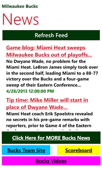 Milwaukee Basketball News 1.0.0.0