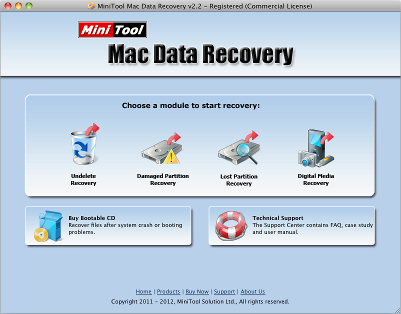 MiniTool Mac Data Recovery Free Edition 2.0.0