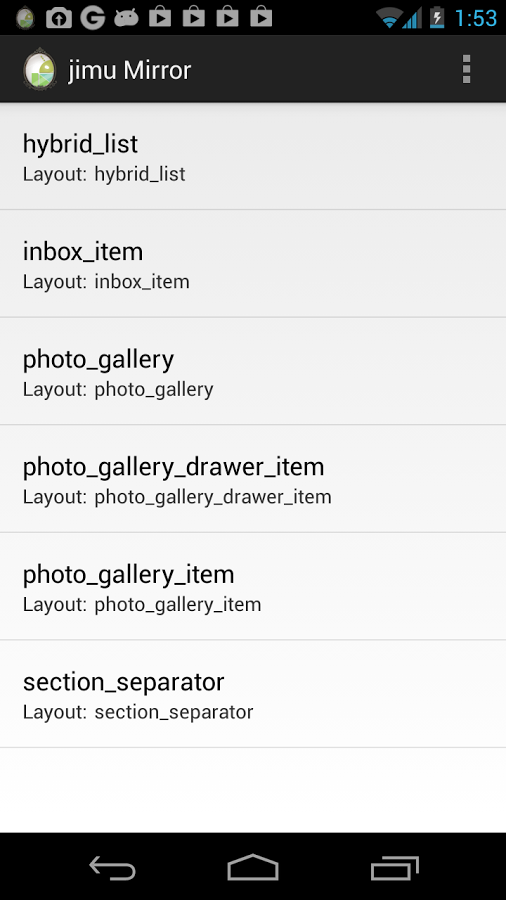 Mirror: Live layout previews 1.0.3