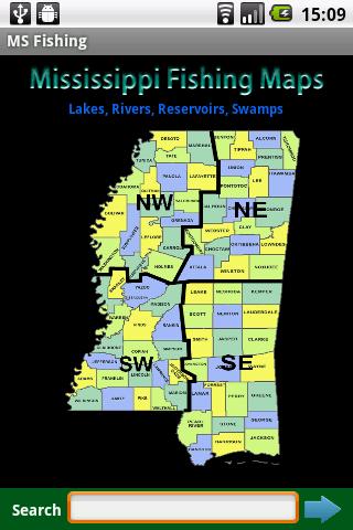 Mississippi Fishing Maps - 9K 1.0