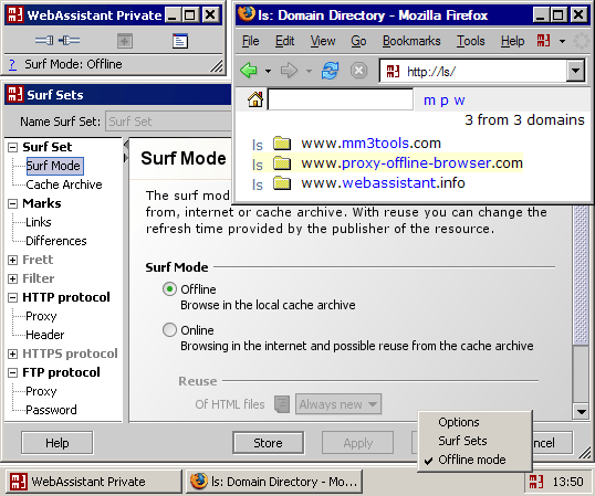 MM3-WebAssistant - Proxy Offline Browser 2008