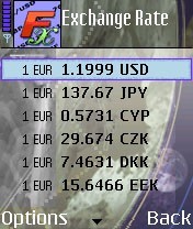 Mobile Exchange Rate (Symbian Series 60) 1.0