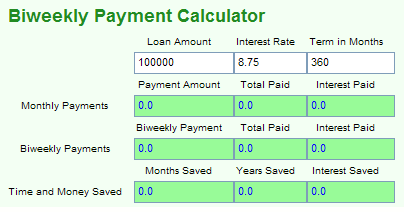 MoneyToys Biweekly Payment Calculator 2.1