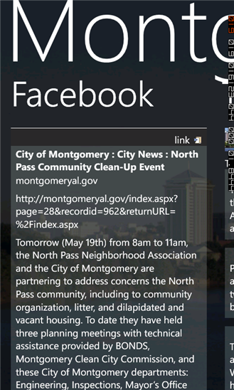 Montgomery City Info 1.0.0.0
