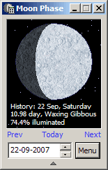 Moon Phase Calculator 3.46