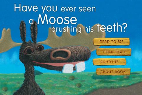 Moose brushing his teeth 2.0