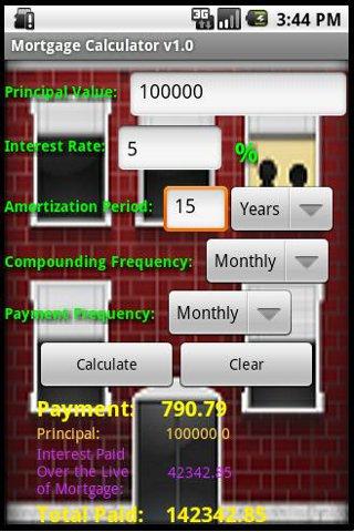 Mortgage Calculator  v 1.0