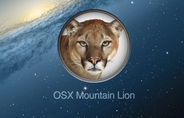 Mountain Lion OS X Update 10.8.3