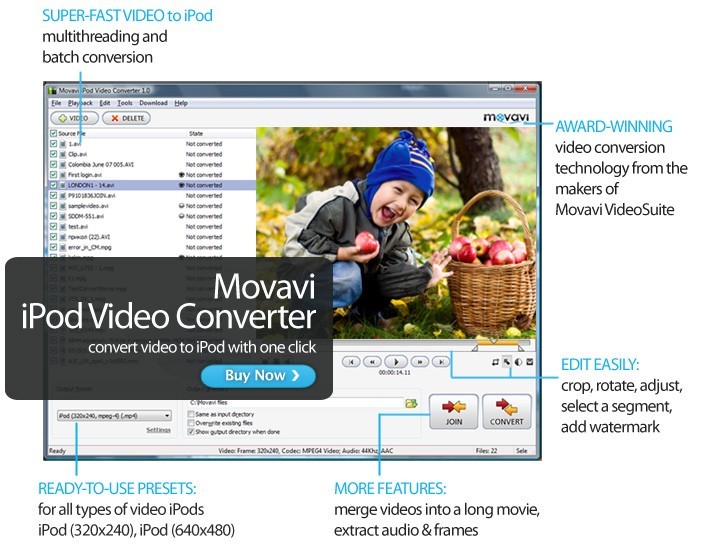Movavi iPod Video Converter 6.0.1