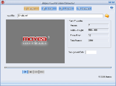 Moyea Flash to Video Converter standard 1.1.0